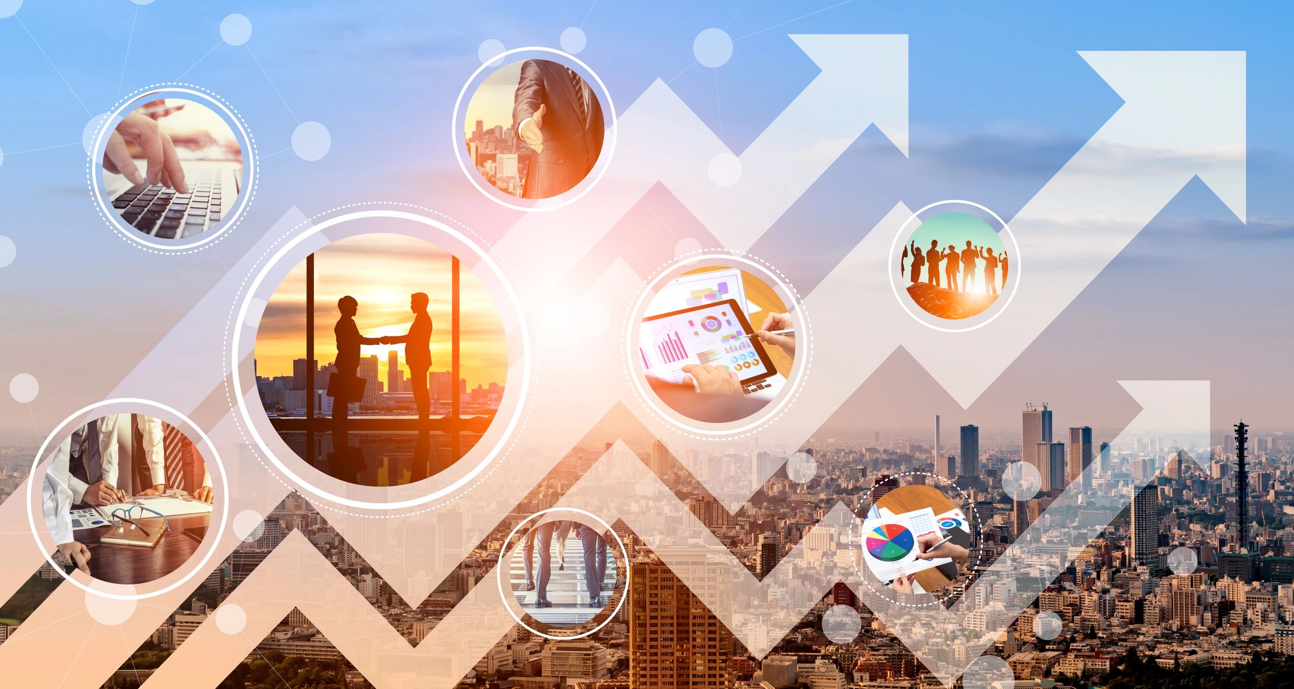 Business growth and city network